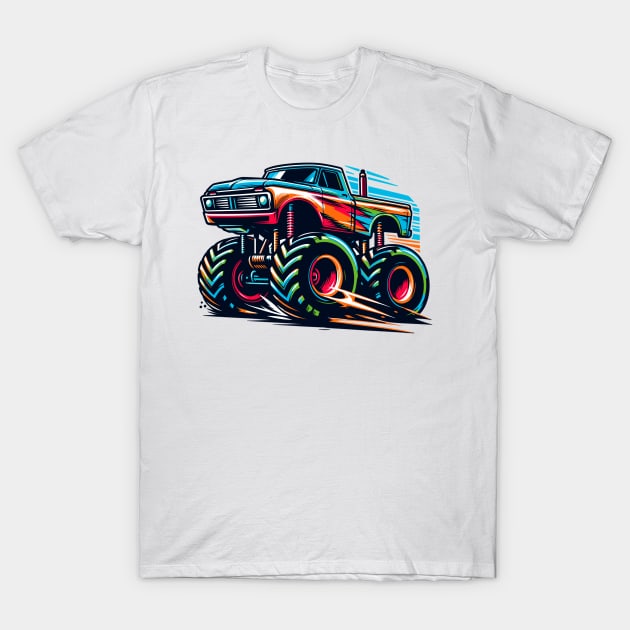 Monster Truck T-Shirt by Vehicles-Art